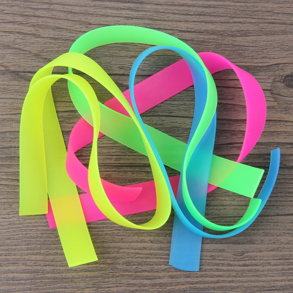 Jump Rope - 2Pcs Elastic Jump Ropes Thickened Stretchy