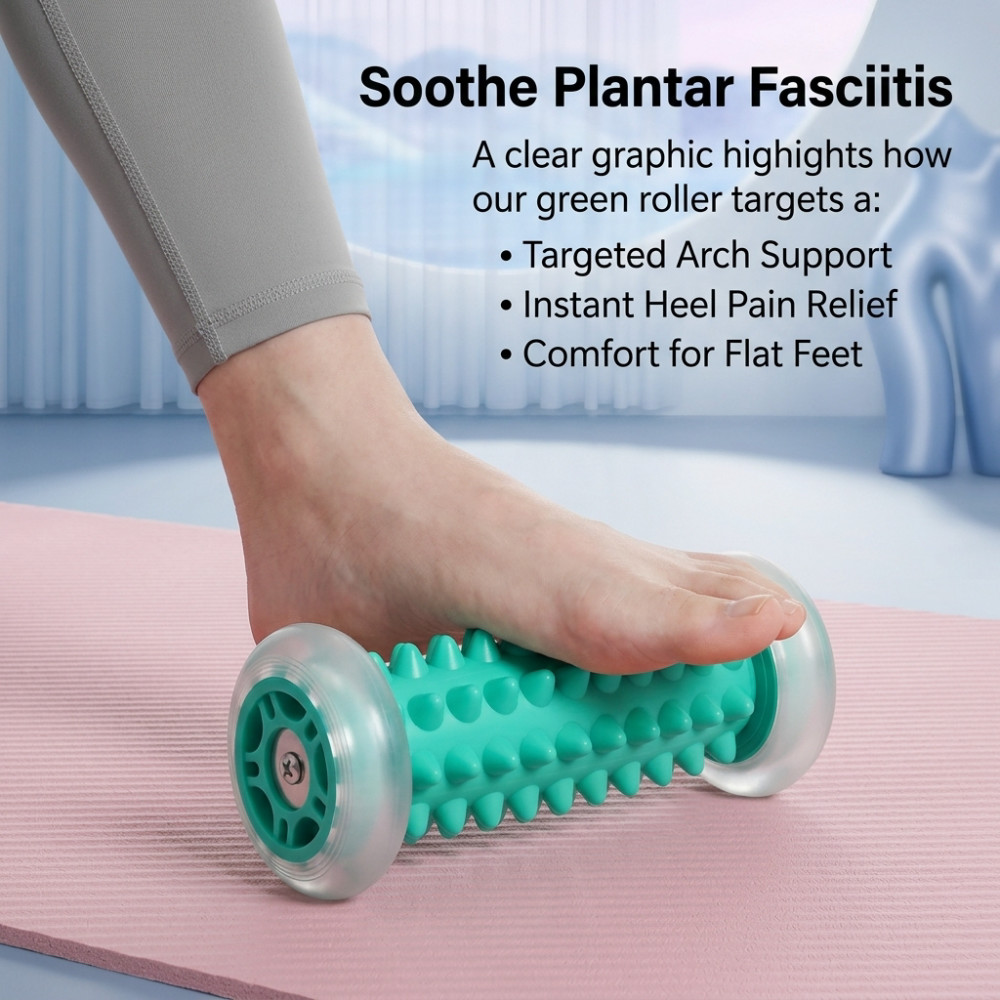 Massage Foot Massager Roller M - огляд і ціна Yoga Fitness World