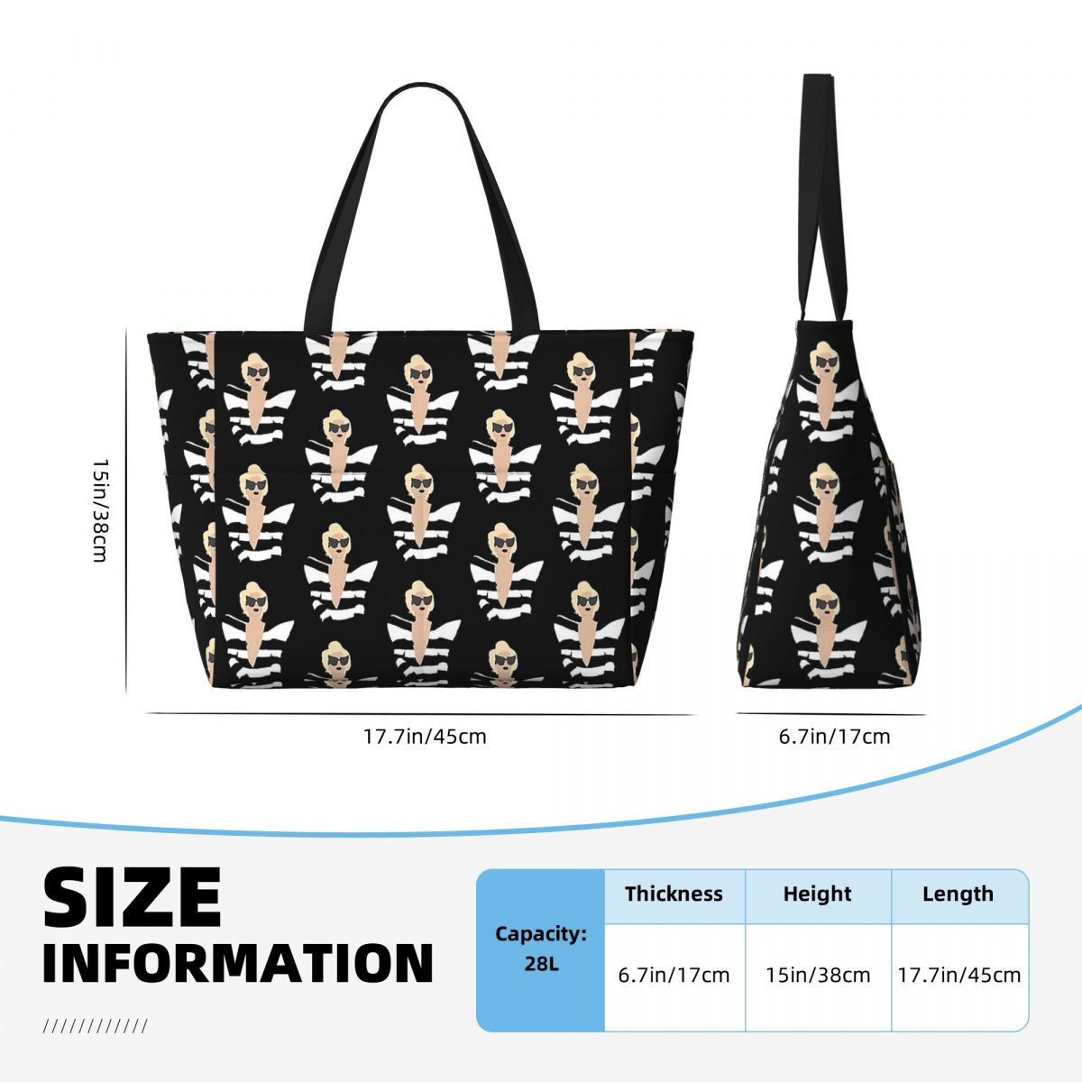 Lady Gaga Telephone Beach Tote - огляд і ціна Yoga Fitness Telephone