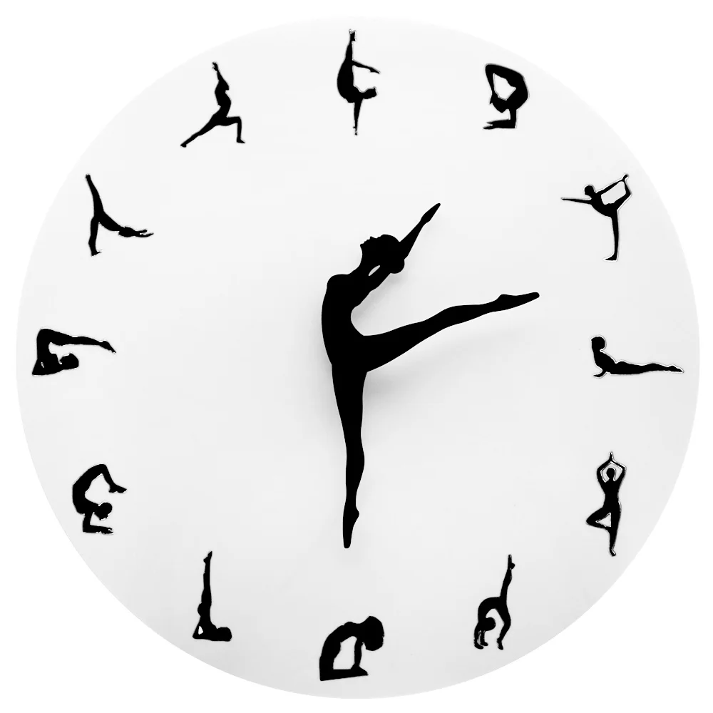 HQ Yoga Postures Wall Clock  F - огляд і ціна Yoga Fitness Watch