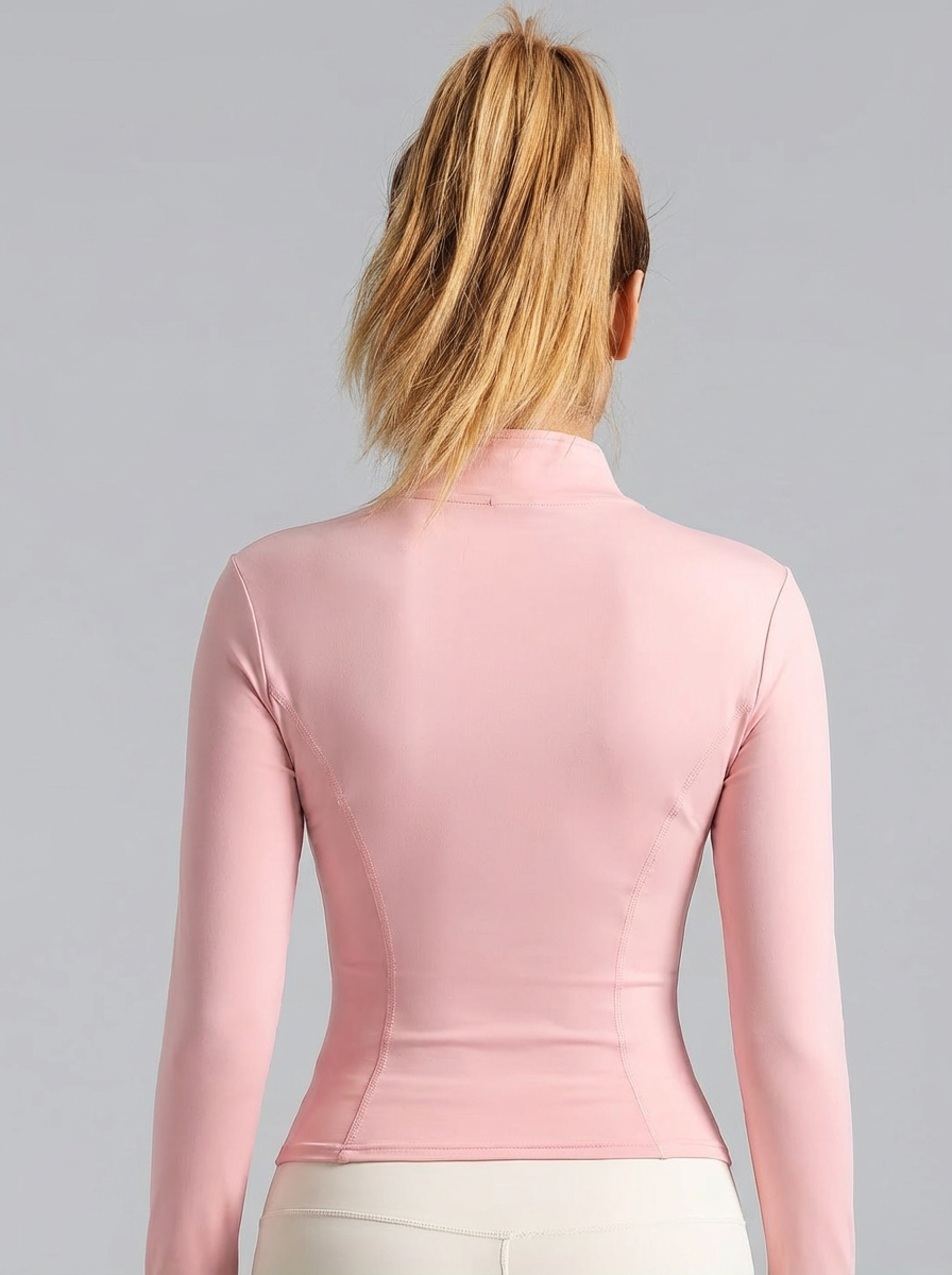 New Women Light Pink Yoga Coat - огляд і ціна Yoga & Fitness With Faye The Well Being Studio Abbots Langley