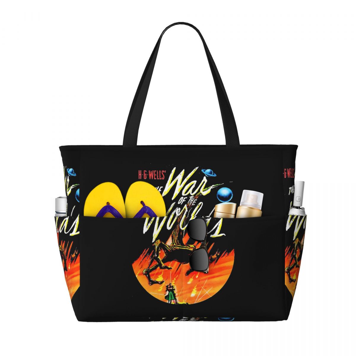 War Of The Worlds Beach Tote B - огляд і ціна Yoga Fitness World