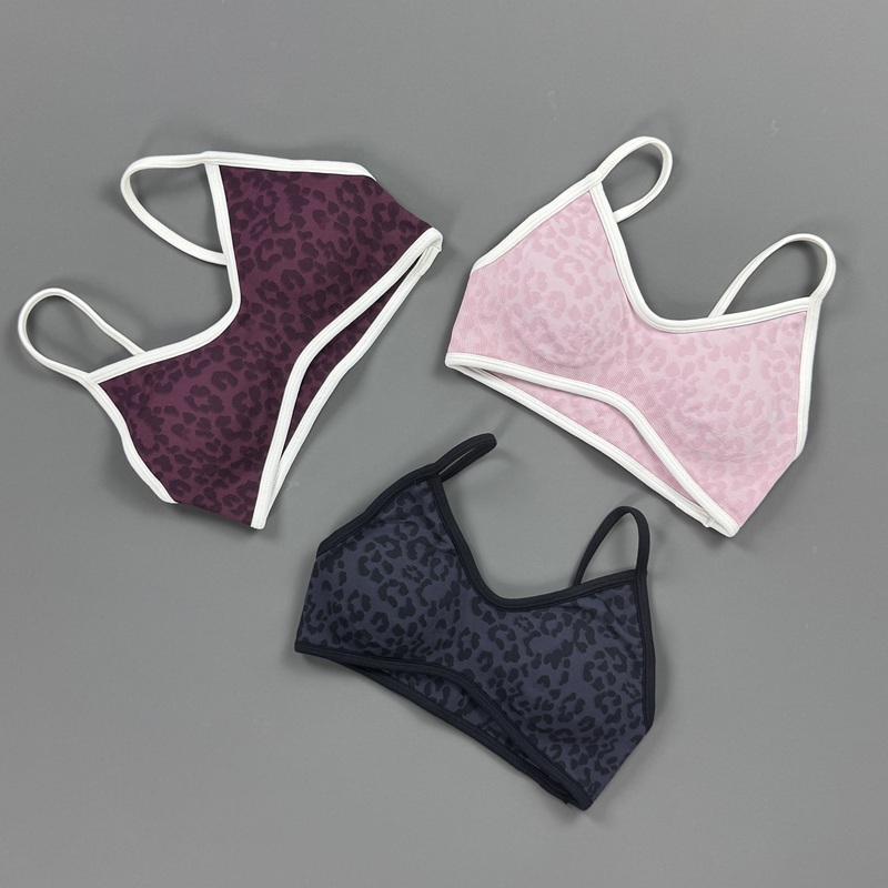 Sports Bra Women Leopard Print - огляд і ціна Yoga Fitness Stretching