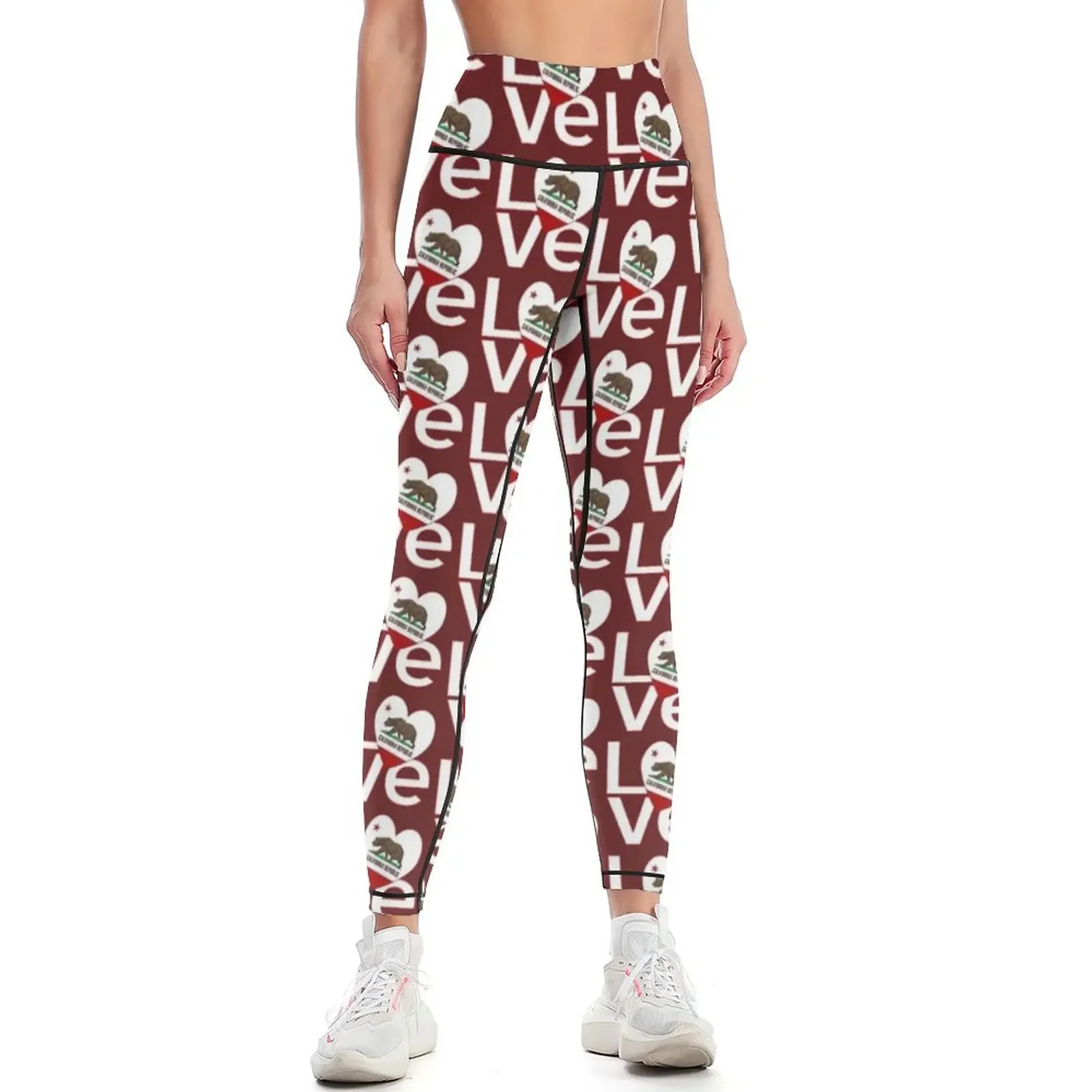 Red and White California LOVE  - огляд і ціна Yoga Fitness California