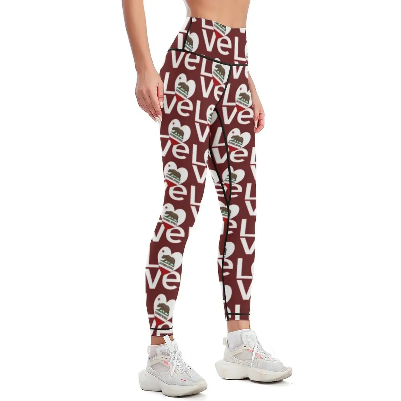 Red and White California LOVE  - огляд і ціна Yoga Fitness California