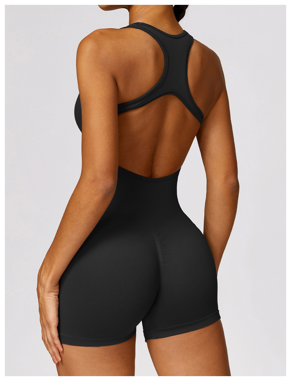 Sexy Back Jumpsuit Gym Set Wom - огляд і ціна Yoga Fitness Stretching