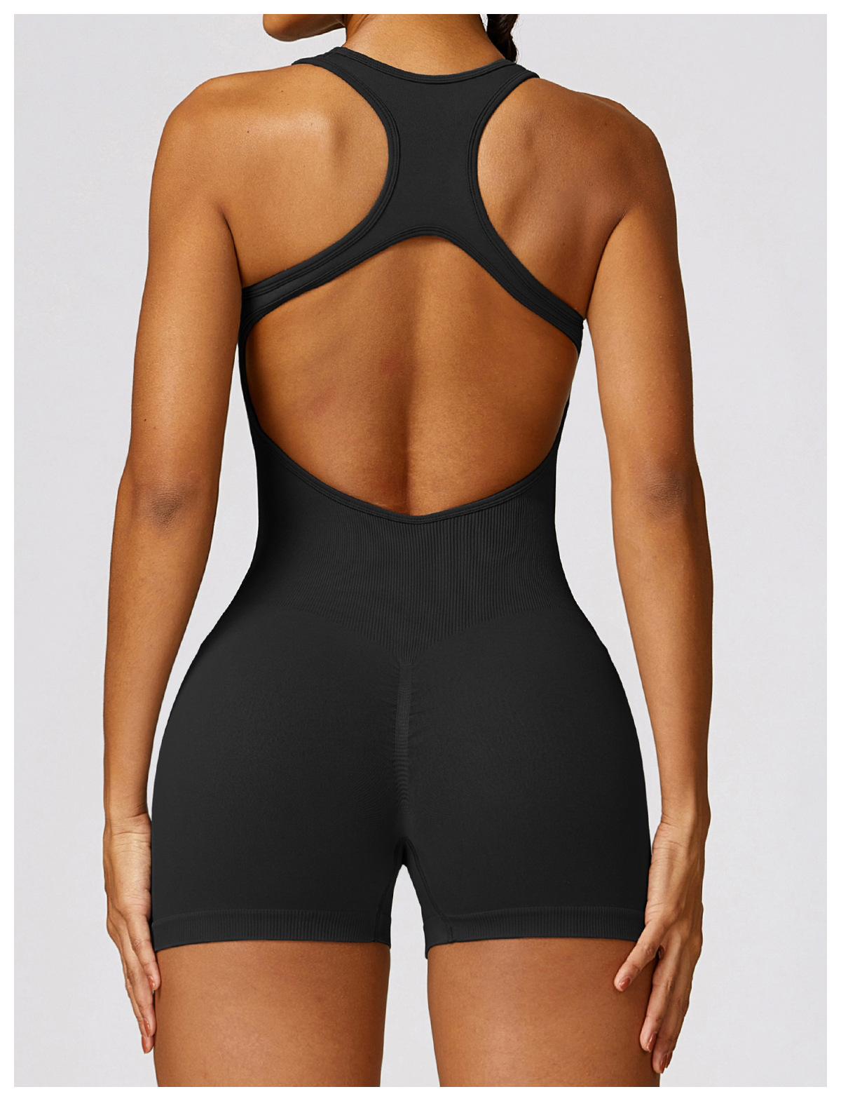 Sexy Back Jumpsuit Gym Set Wom - огляд і ціна Yoga Fitness Stretching