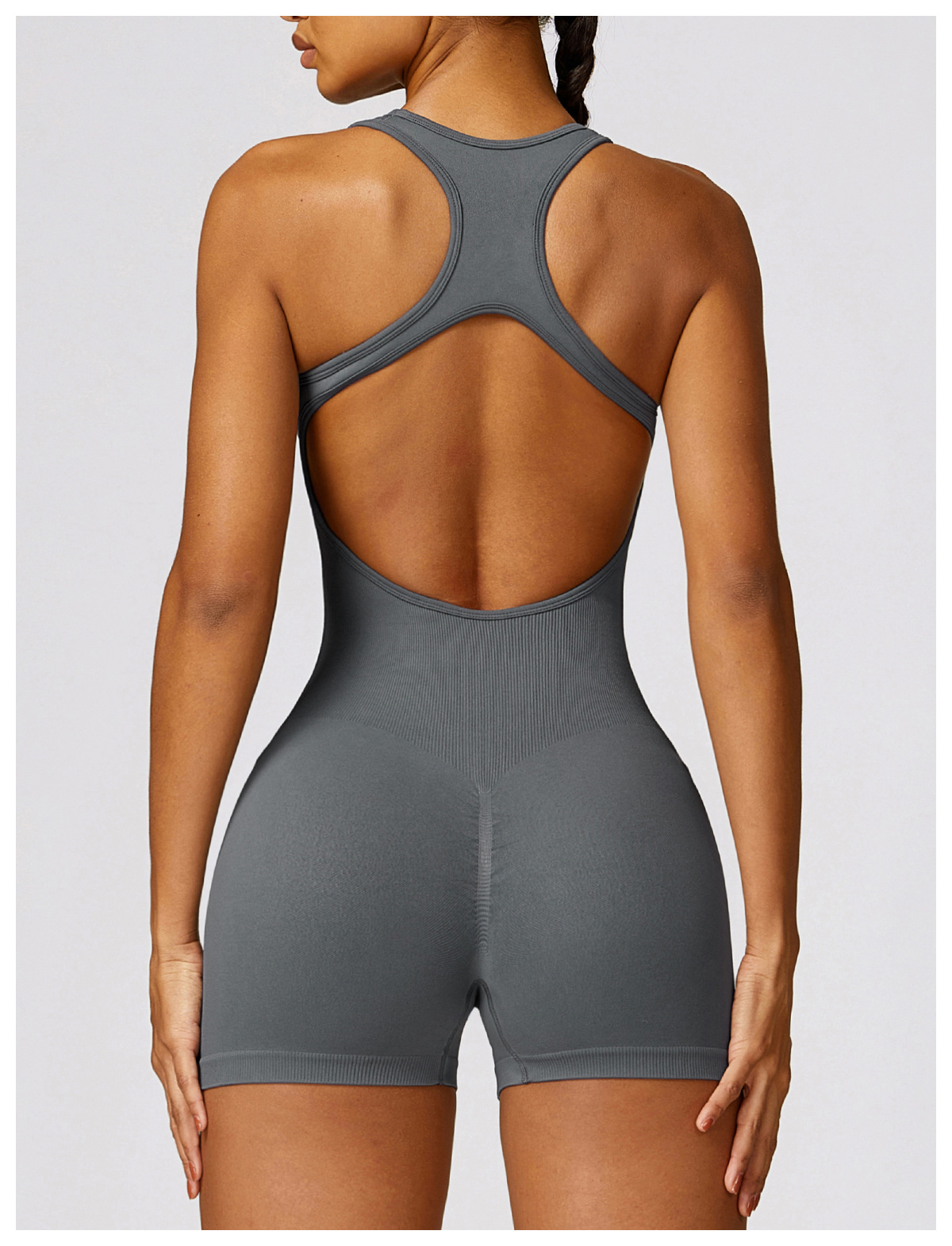 Sexy Back Jumpsuit Gym Set Wom - огляд і ціна Yoga Fitness Stretching