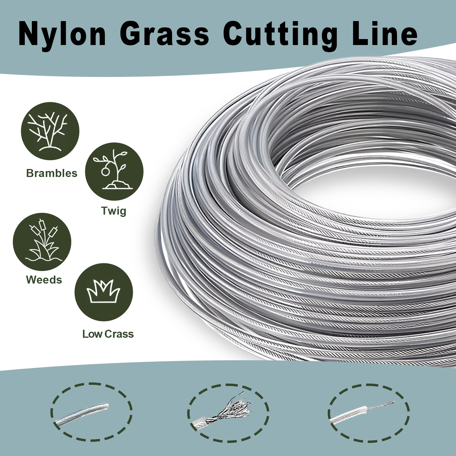 COSY 10M/15M Steel Wire Nylon  - огляд і ціна Jump Rope
