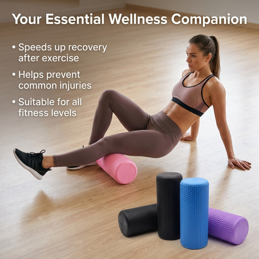 30/45CM Yoga Foam Roller High- - огляд і ціна Yoga Fitness World
