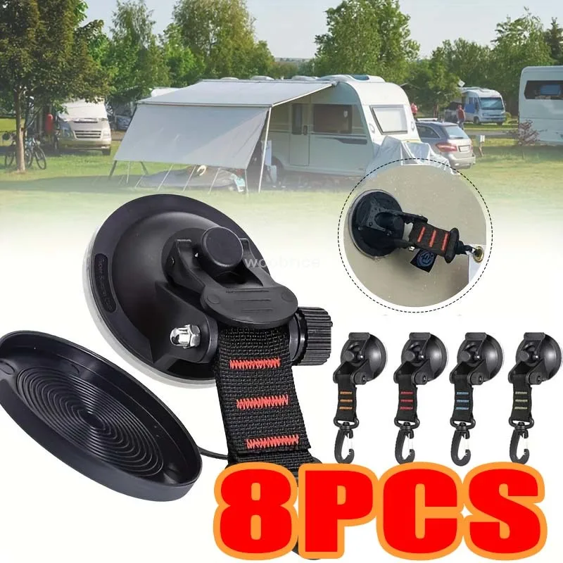 1/8 Pcs Car Tent Suction Cups  - огляд і ціна Jump Rope