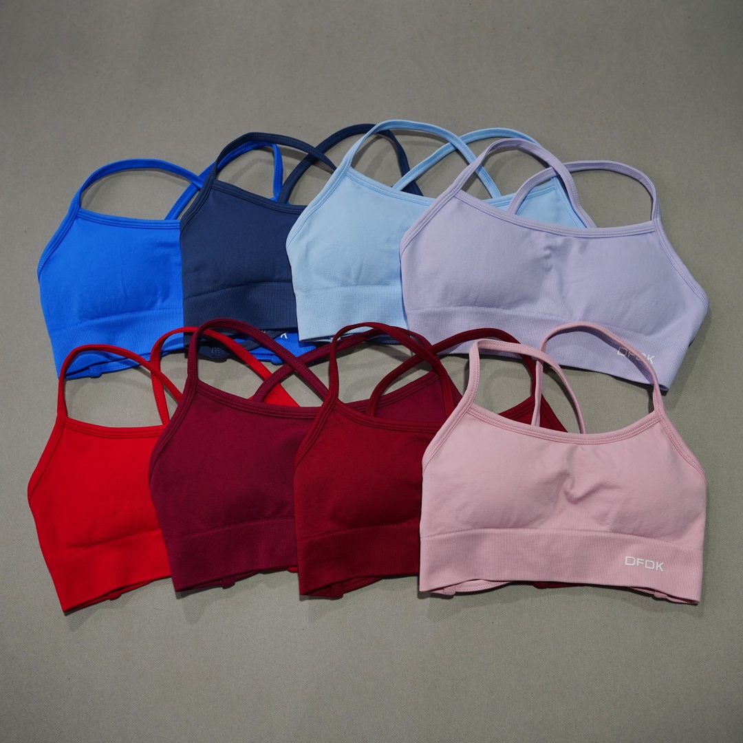 DFDK Ribbed Seamless Cross Bac - огляд і ціна Yoga Fitness Stretching
